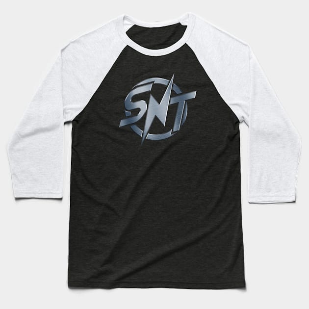 Stuff N' Things Metal Logo Baseball T-Shirt by PhillipEllering